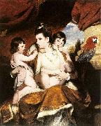 Sir Joshua Reynolds Lady Cockburn and Her Three Eldest Sons painting